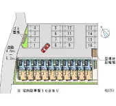 伊勢崎市下触町 月極駐車場